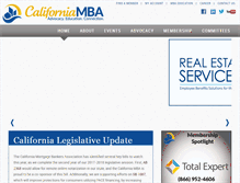 Tablet Screenshot of cmba.com